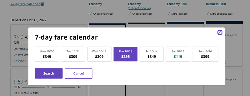 Using United Airlines Low Fare Calendar: What You Need to Know?