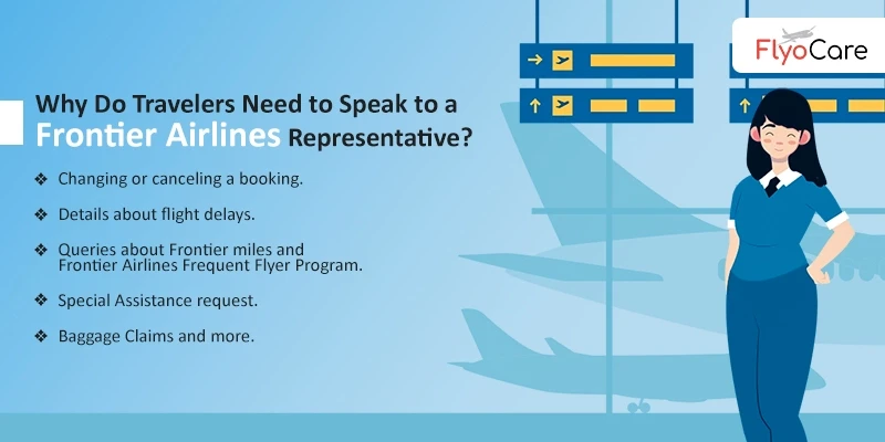 Reasons to call frontier airlines