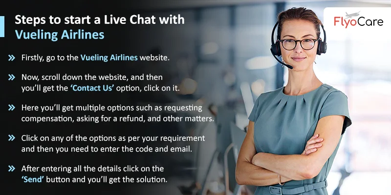 Live Chat with Vueling