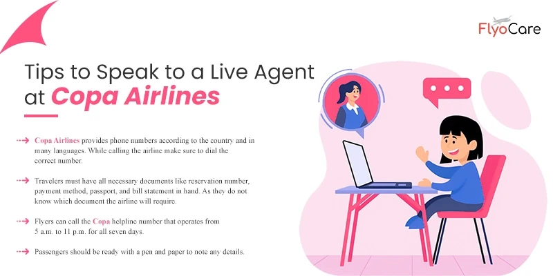 Tips to speak to a live agent at Copa Airlines