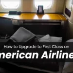 American Airlines first class upgrade