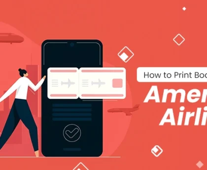 How to print boarding pass on american airlines