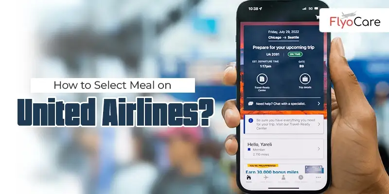 How to Select Meal on United Airlines