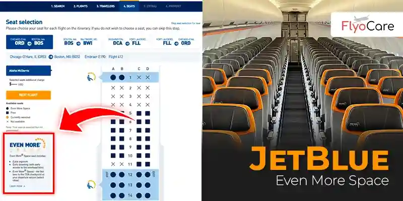 Jetblue even more space