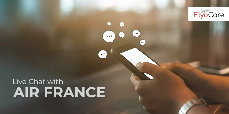 Live Chat with Air France