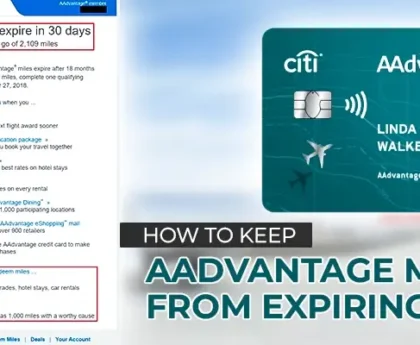 How to Keep AAdvantage Miles from Expiring