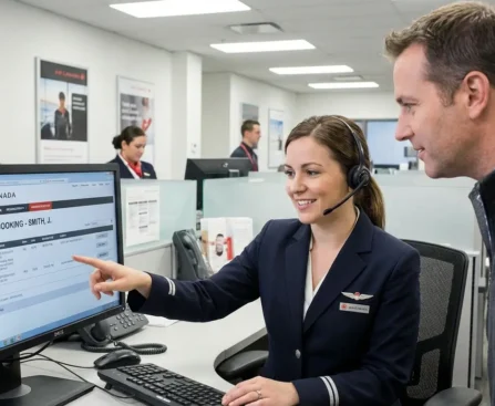 air canada manage booking